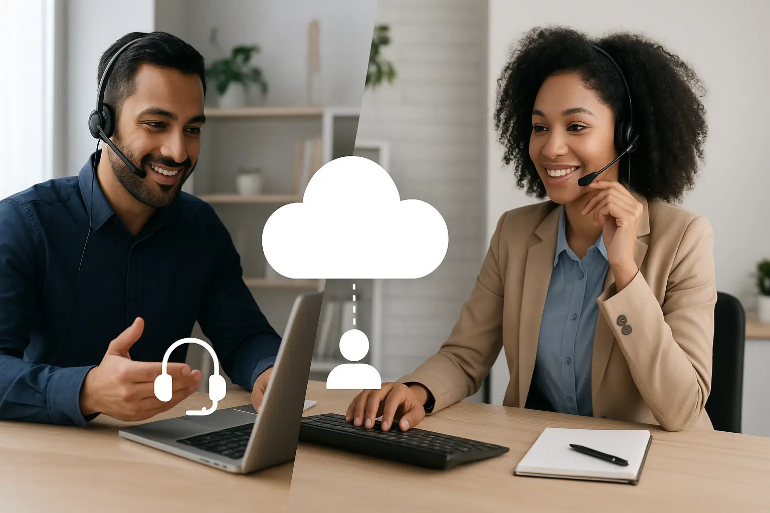 UCaaS vs. CCaaS: Understanding the Difference Between Two Cloud Communication Platforms