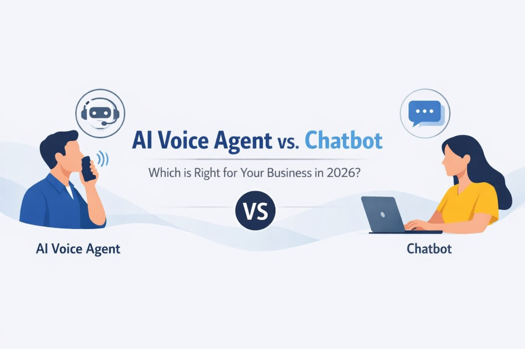 AI Voice Agent vs Chatbot: A Detailed Comparison for Businesses in 2026