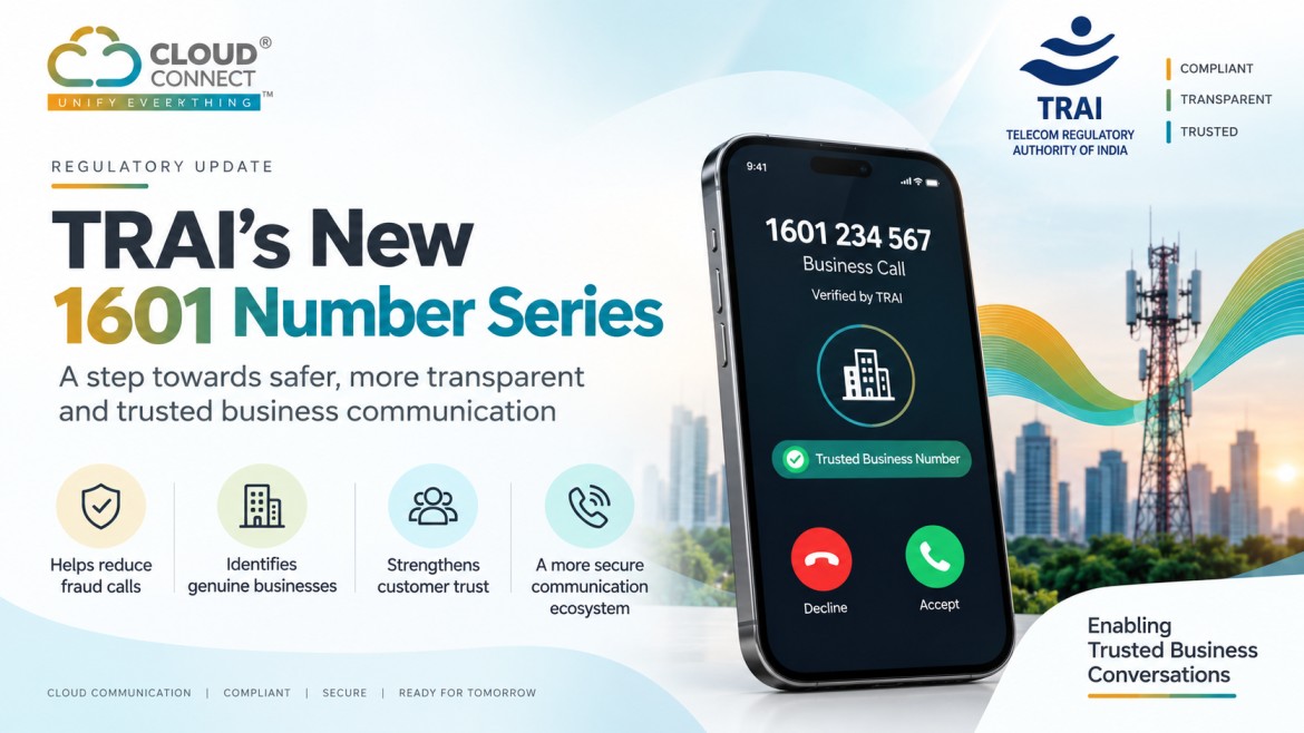 TRAI's New 1601 Number Series: What Utilities, Courier & Logistics Brands Must Do Before the 90-Day Deadline